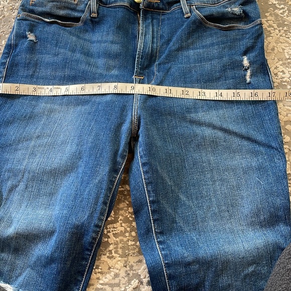 Frame LeHigh High Rise Ripped Jeans 30 - Picture 6 of 13